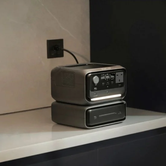EcoFlow RIVER 3 Max Portable Power Station 572Wh 600W Surge 1200W - Black